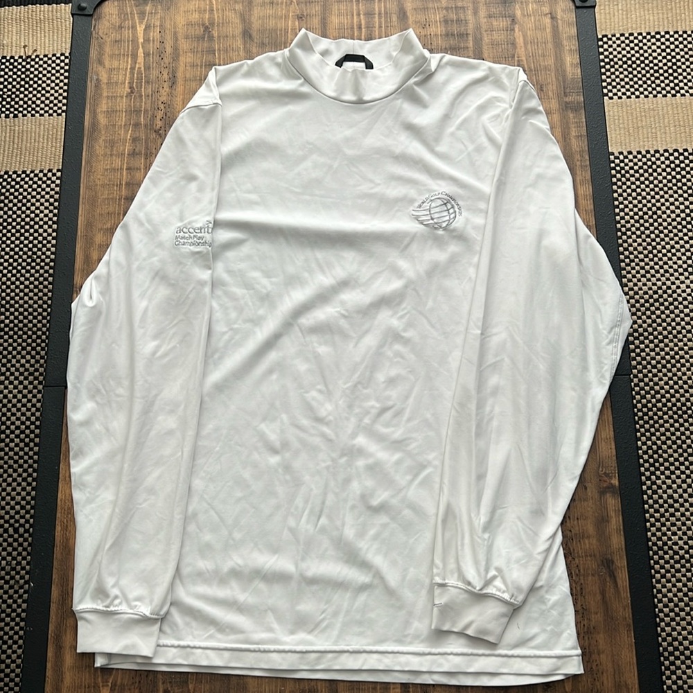 Rare 2004 WGC-Accenture Match Play Championship white pullover